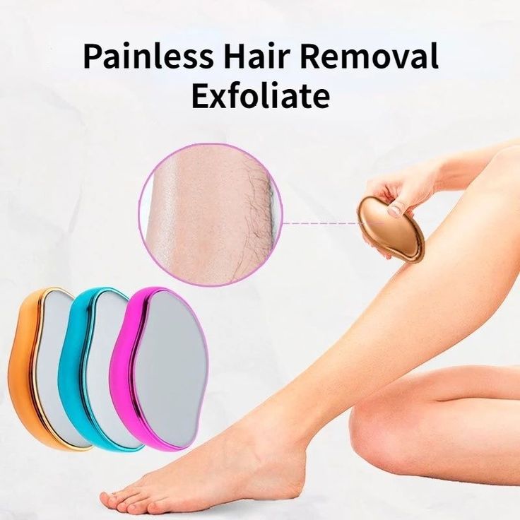Women Crystal Painless Nano Epilator Physical Hair Remove Tool