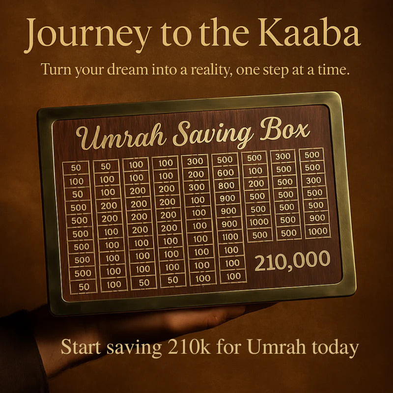 Pack OF 2 UMRAH Saving Box