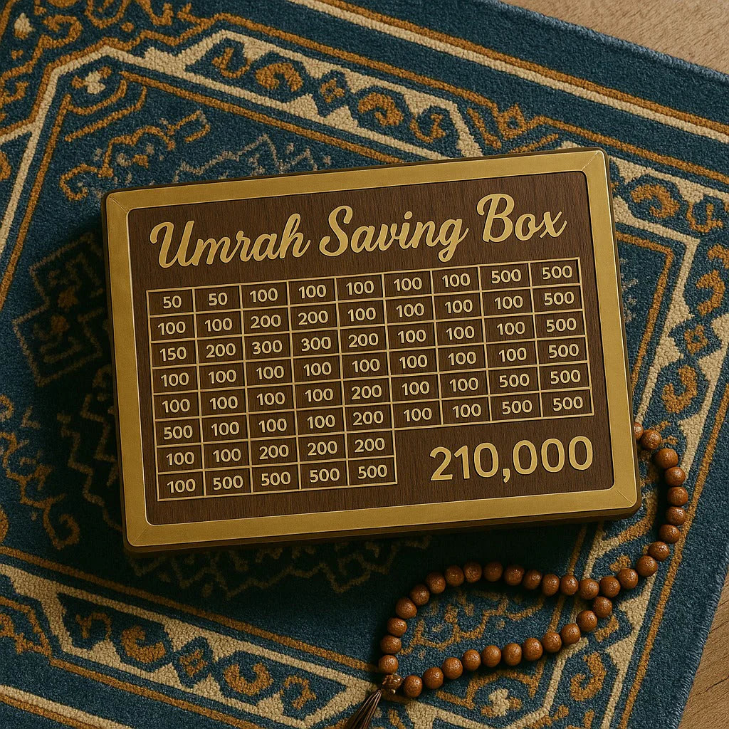 Pack OF 2 UMRAH Saving Box