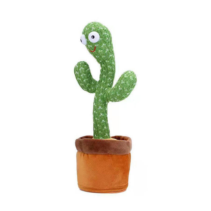 Dancing Cactus Toy,Repeat Talking ,Song Speaker For Baby