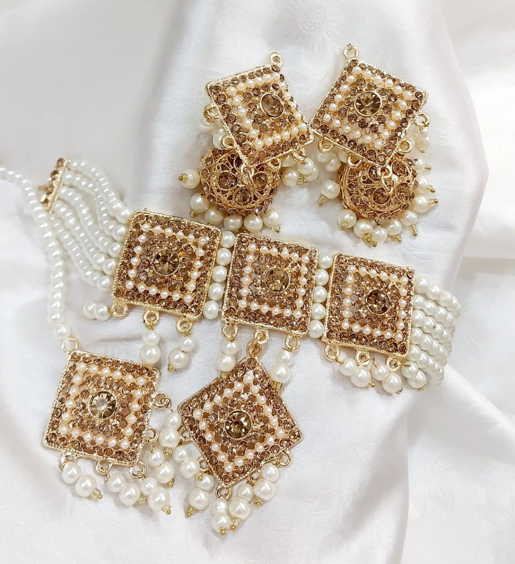 Bridal Choker Sett - 01