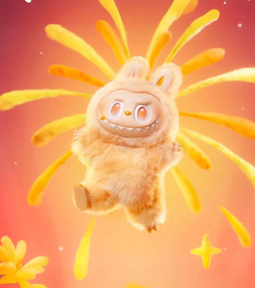 LABUBU Big Into Energy Monster Plush Keychain