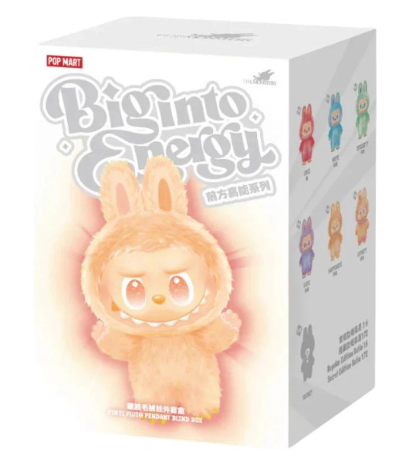 LABUBU Big Into Energy Monster Plush Keychain