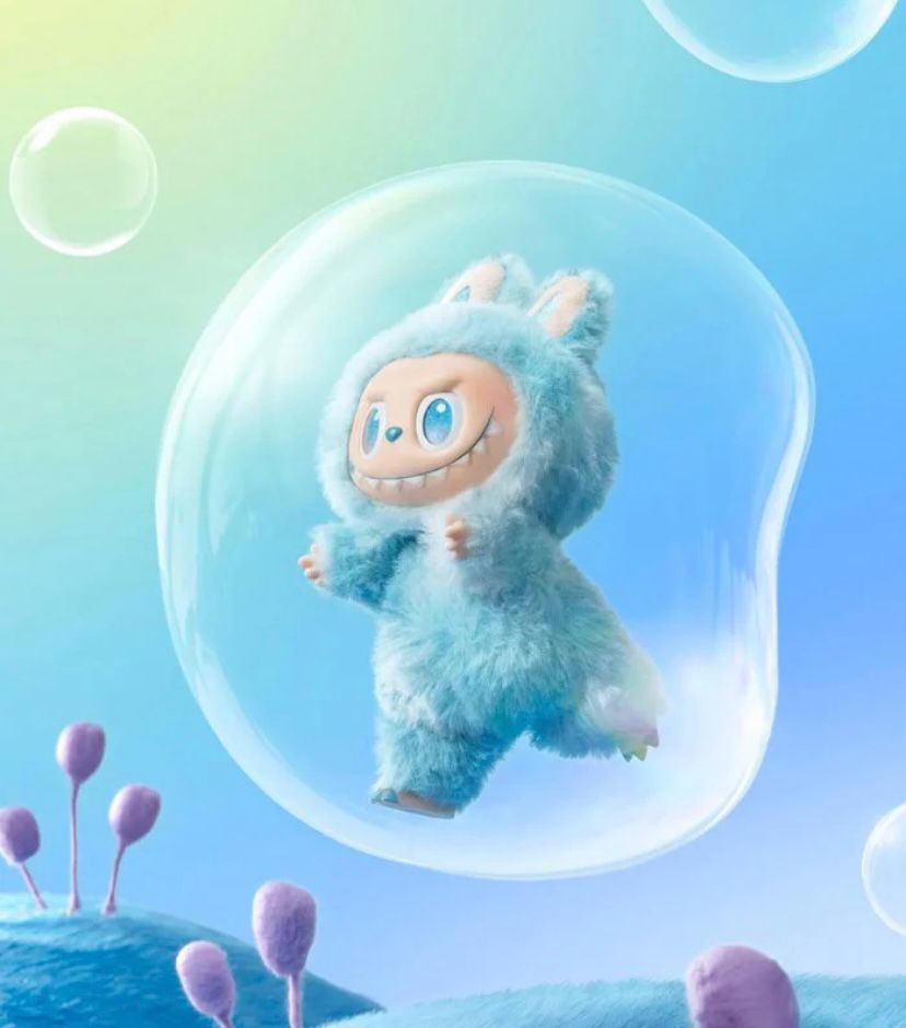 LABUBU Big Into Energy Monster Plush Keychain