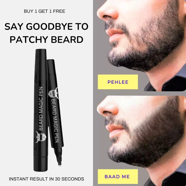 Waterproof Beard Magic Pen - BUY 1 GET 1 FREE PEN