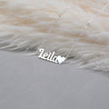 Heart Name Necklace, Name Necklace for Little Girls