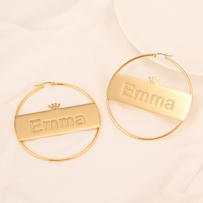 Personalized Name Earrings