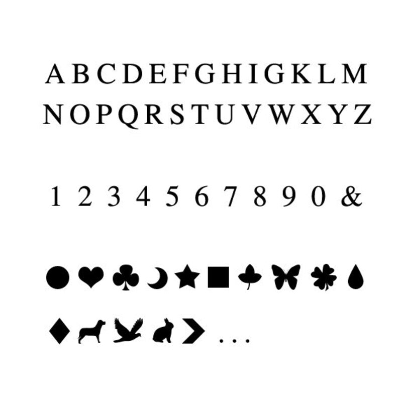 Custom Number Earring