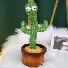 Dancing Cactus Toy,Repeat Talking ,Song Speaker For Baby