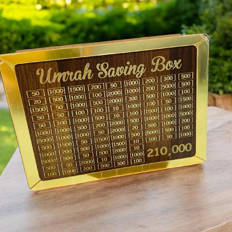 Pack OF 2 UMRAH Saving Box